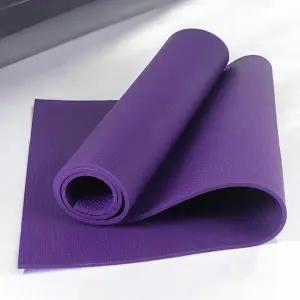 테스매트 PVC 게더릭 홈트매트 퍼플 스트레칭