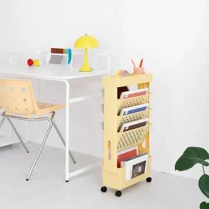 [인터데코]틈새수납장 책꽂이 책상옆보조수납 MK36837