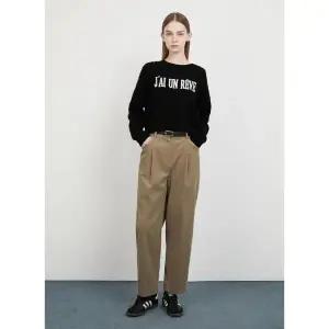 [롯데백화점]시스티나 배기 코듀로이 원턱 팬츠AWWSLO41830