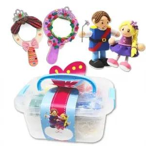 ( )클레이 종합 선물세트 왕자와 공주 유아 어린이집 교구 재료