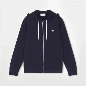 메종키츠네 트리컬러 폭스 패치 남녀공용 후드 집업 AM00304KM0001 NA