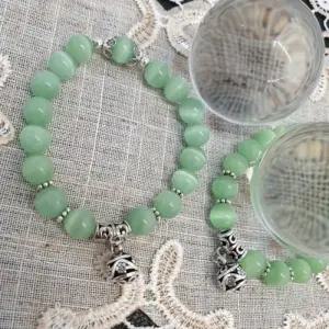 ( )원석 크리스탈 오팔 팔찌 건강 부모님 선물