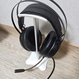 헤드셋 거치형 탁상용 걸이 학생 PC 테이블 스탠드 무