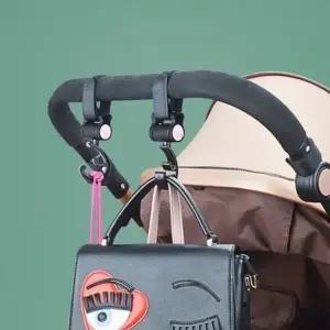( )유모차 가방걸이 고리 홀더 악세사리