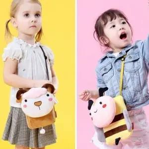 극세사 어린이 소아 유아 키즈 동물 크로스백 가방