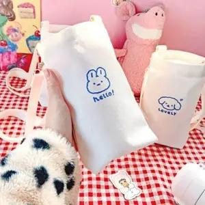 캔버스 드링크백 가방 미니 보관 스트랩