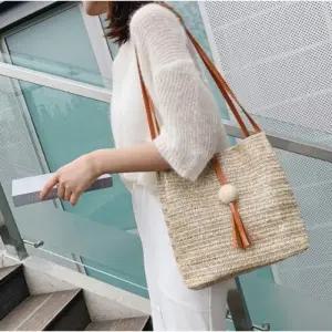 ( )테슬 라탄백 숄더백 에코백 비치백 여름 가방