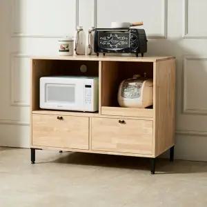 파로마 네오 솔라 고무나무 주방 광파렌지대 하부장 1000 NES821