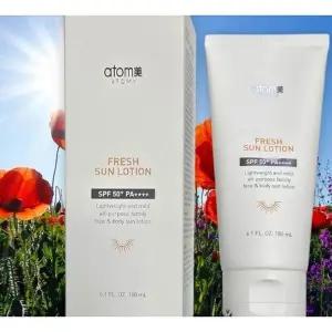 애터미 프레쉬 선로션 180ml 대용량 남여공용 + 사은품증정