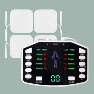 허리 저주파 치료기 전기 자극 안마기 근육통 마사지기 목 어깨 다리 허리 겸용