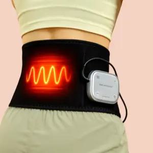 허리 저주파 치료기 전기 자극 안마기 근육통 마사지기 보호대 1개