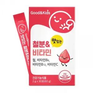 내츄럴플러스 - 굿앤키즈 맛있는 철분&비타민 2g x 30포