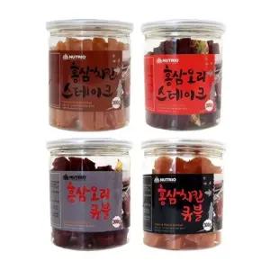 강아지 간식 홍삼 사사미 원터치 캔 300g