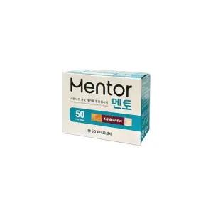 스탠다드멘토 SD스탠다드 글루코멘토 혈당검사지 혈당측정시험지 50매