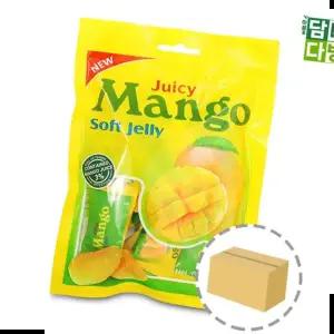 간식 쥬시 망고 젤리 (24개입) 100g 1BOX