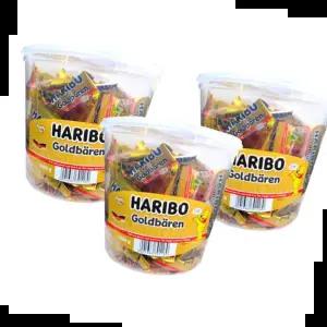 하리보 골드베렌 미니 (3통) 1kg