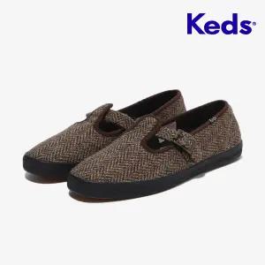 KEDS CHAMPION T STRAP HARRIS TWEED_5XM02342G925