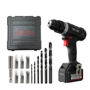 툴앤툴 18.5V 충전식 무선 전동드릴 TNT-REX18LIZ(+필수 액세서리)