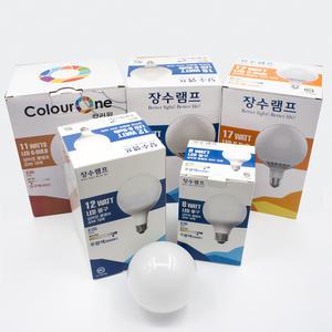 장수램프 LED볼전구 8W 12W 15W 인테리어전구