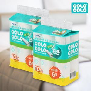 [홈스몰]고로고로 표준리필(10M) 6P 2개 (총 12P)
