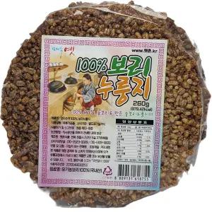 보리누룽지 100%유기농늘보리로 만들었읍니다
