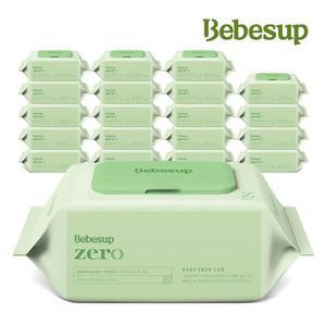 [베베숲]SSG) 베베숲 제로 플레인 물티슈 80매 캡 20팩