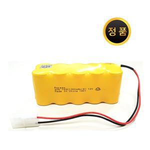 소방용 예비전원 DC 12V 2X5 1300mAh 화재 수신기 비상구 유도등 비상전원 KFI 인증 PORESO HUANYU