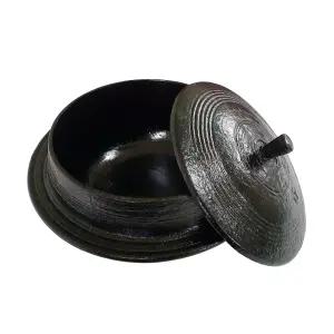 전통방식 길들인 무쇠 미니 가마솥22cm 8인용 국산