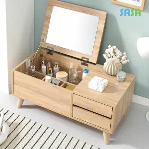 데코라인 산타나 좌식화장대