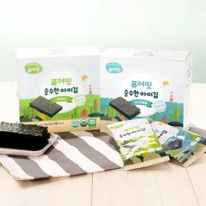 퓨어잇 오가닉 순수한 아이김 2가지맛