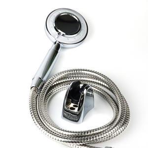 3기능 강력분사 절수 샤워기 멀티실버 메탈샤워호스2m 세트