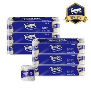템포 프리미엄 천연펄프 롤티슈 24m x 60롤 [광폭107mm]