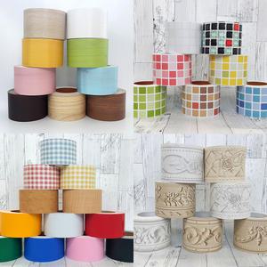 몰딩 띠벽지 띠시트지 단색 칼라 체코 타일 무늬목 데코 리폼