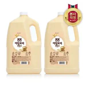 [LG생활건강]퐁퐁 주방세제 아침보리 3000ml x 2개