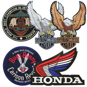 특대 마크 와펜 패치 아플리케 바이크 모터싸이클 대형와펜