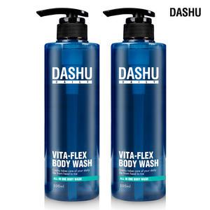 다슈 데일리 비타플렉스 올인원 바디워시 500ml 2개