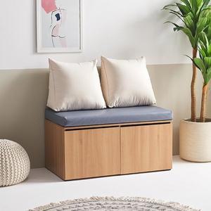 [기타]2인용 대용량 수납형 벤치소파