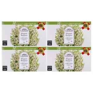 르샤트라 건조기용 드라이시트 뮤게부케향, 40매, 4개