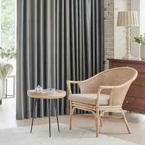 [뷰하우스]아도니스 나비주름 거실 암막커튼 커튼레일세트 특대형