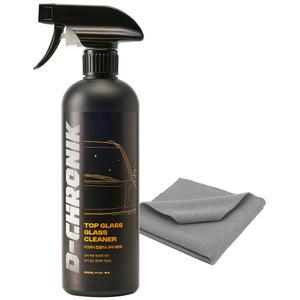 디크로닉 탑글라스 500ml 유리 세정제 글라스 크리너 글래스 클리너 + 타월