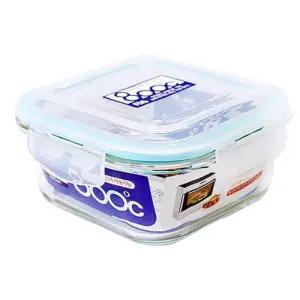 오븐락 유리 반찬통 글라스 밀폐 정사각3호 800ml