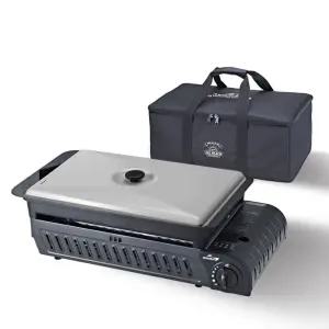 코베아 구이바다 L 올블랙 풀세트 휴대용 가스그릴 캠핑 가스버너