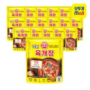 [본사직영] 오뚜기 옛날 육개장 300g, 18개