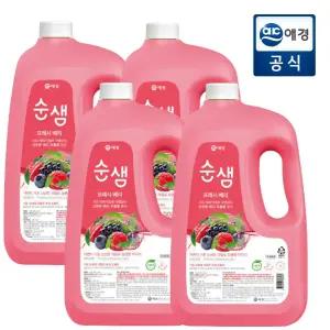 [총 12L 대용량] 순샘 베리 3L 용기 x 4개