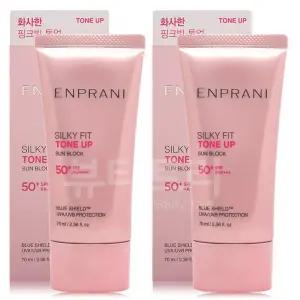 엔프라니 실키핏 선블록 70ml + 70ml