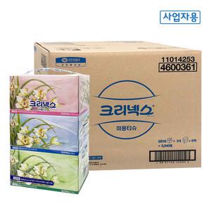 4600361 크리넥스 미용티슈 콤비 각티슈 280매X18각