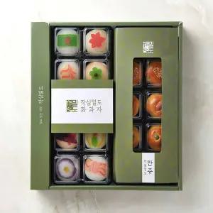 [롯데백화점]모두에프앤비 다과한상 화과자.만쥬 혼합1호 세트(화과자10입.만쥬10입)