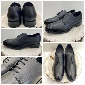 [에스콰이아]   발편한 기본 사피아노 더비슈즈 4cm J270A_GN