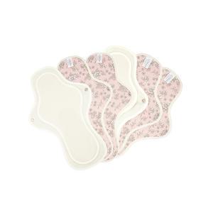 로한 면생리대 날개형 시작세트A(중형3+대형3) 다회용 천생리대