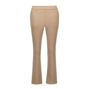 [벨리시앙](의정부점)밑단 장식 디테일 허리 밴드 일자 기모 슬랙스_SL3431